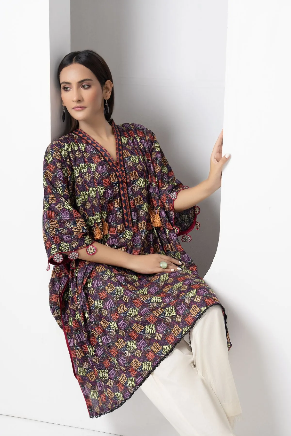 1PC Capital Kurti  2301