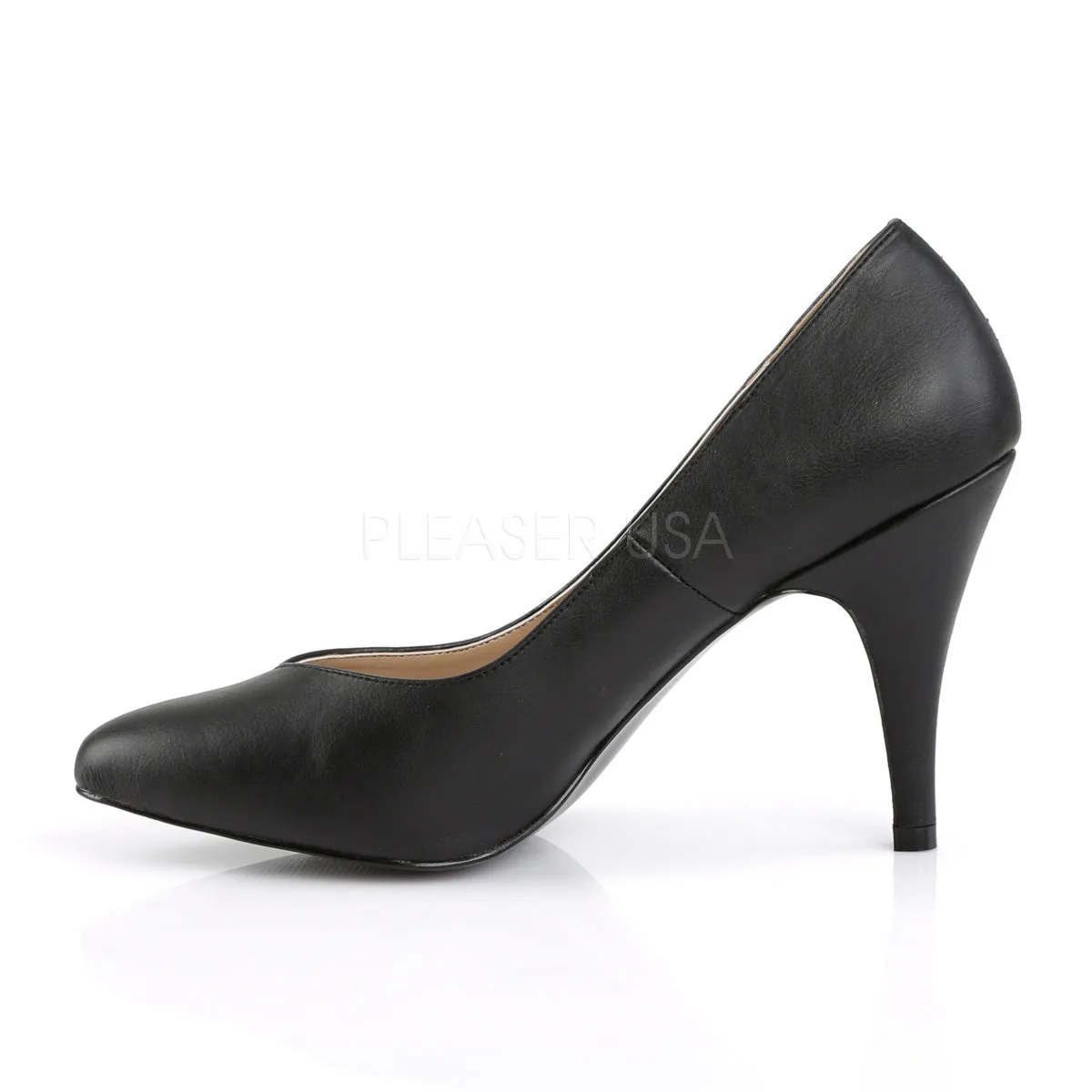 4 Inch Heel DREAM-420 Black Pu