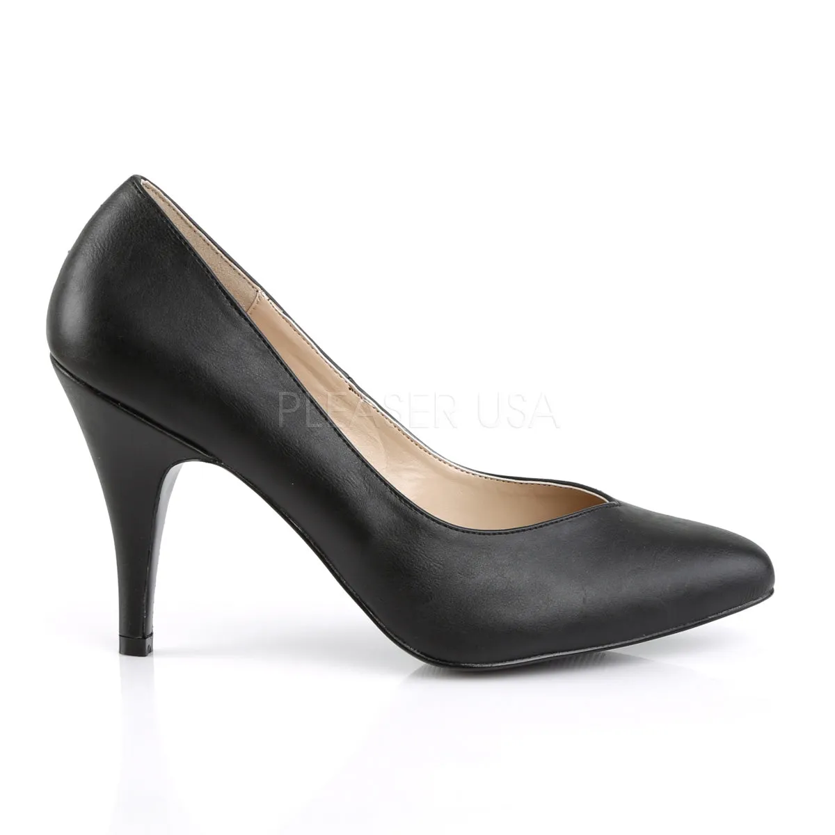 4 Inch Heel DREAM-420 Black Pu