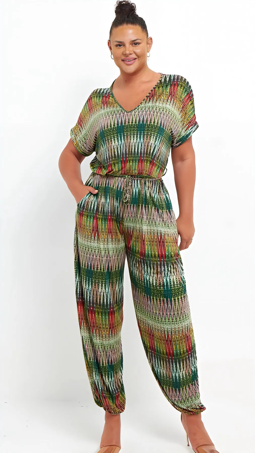 A1673 Prase Oversized Jumpsuit (2 Colours)