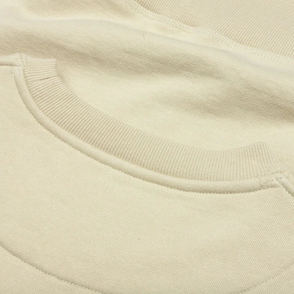 Academy Crewneck - Agate Grey/Bosphorus