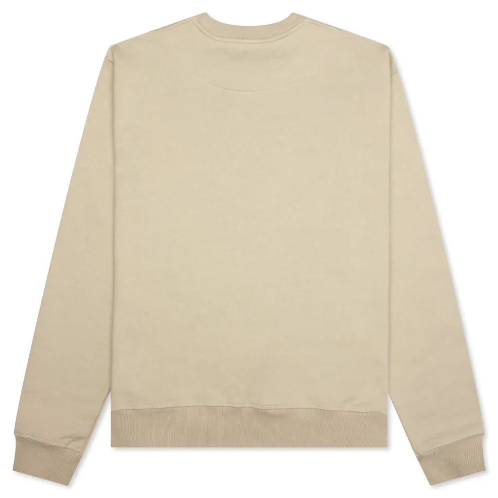 Academy Crewneck - Agate Grey/Bosphorus