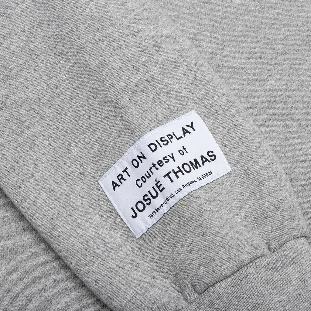 Art Dept Crew Neck Sweatshirt - Heather Grey