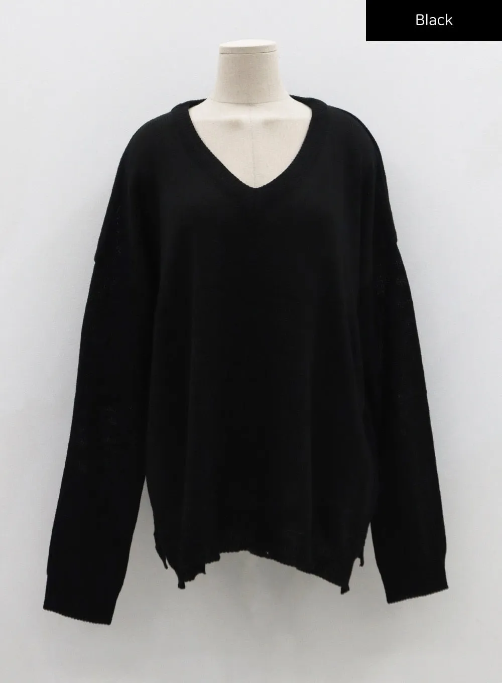 Austin V-Neck Long Sleeve Knit CS28