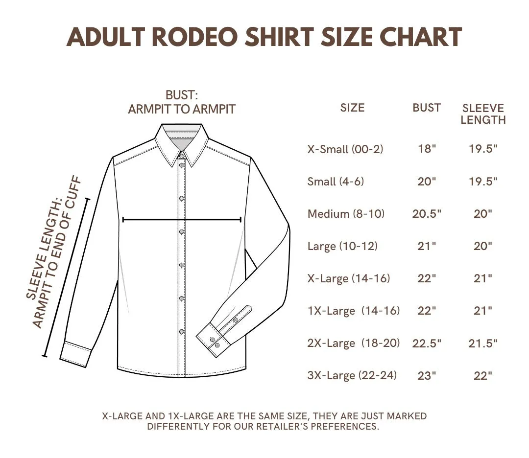 BANDERA PERFORMANCE RODEO SHIRT (ADULT)