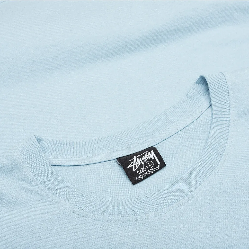 Basic Pigment Dyed Tee - Sky Blue