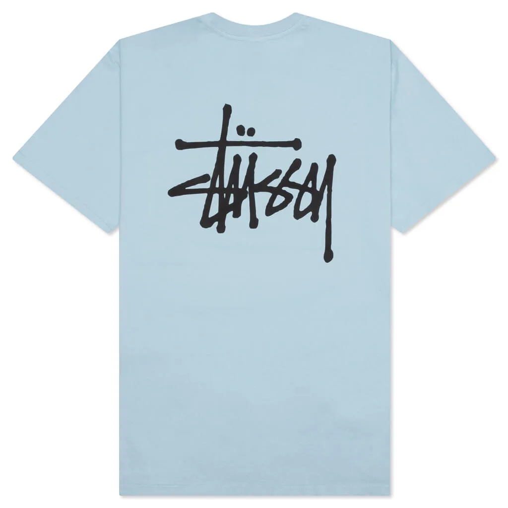 Basic Pigment Dyed Tee - Sky Blue