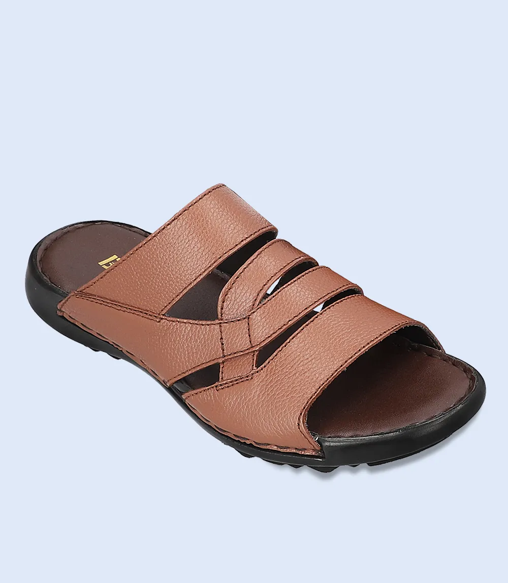 BM4737-TAN-Men Slipper