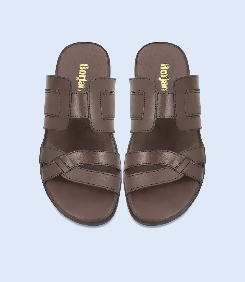 BM4775-CHOCO-Men Slipper