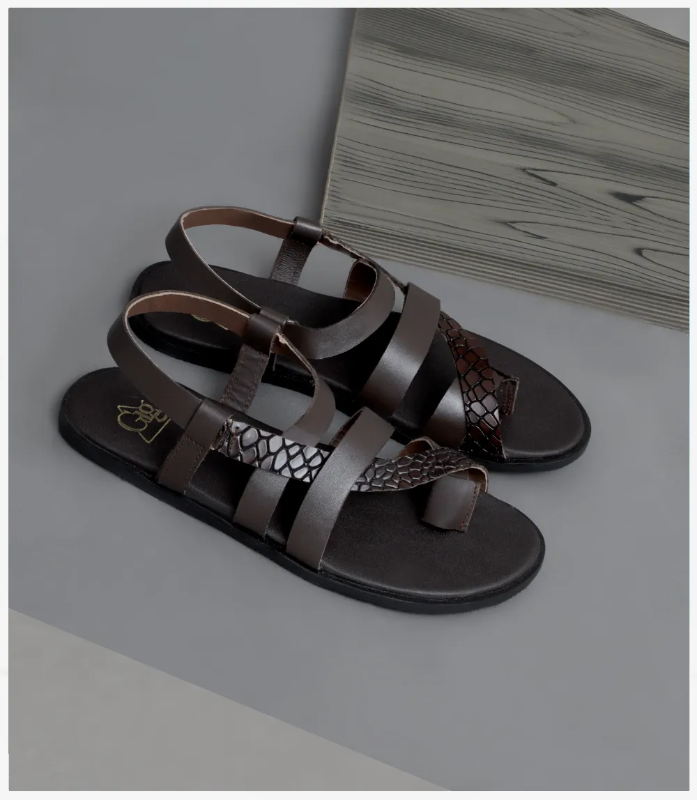 BM4986-CHOCO-Men Sandal