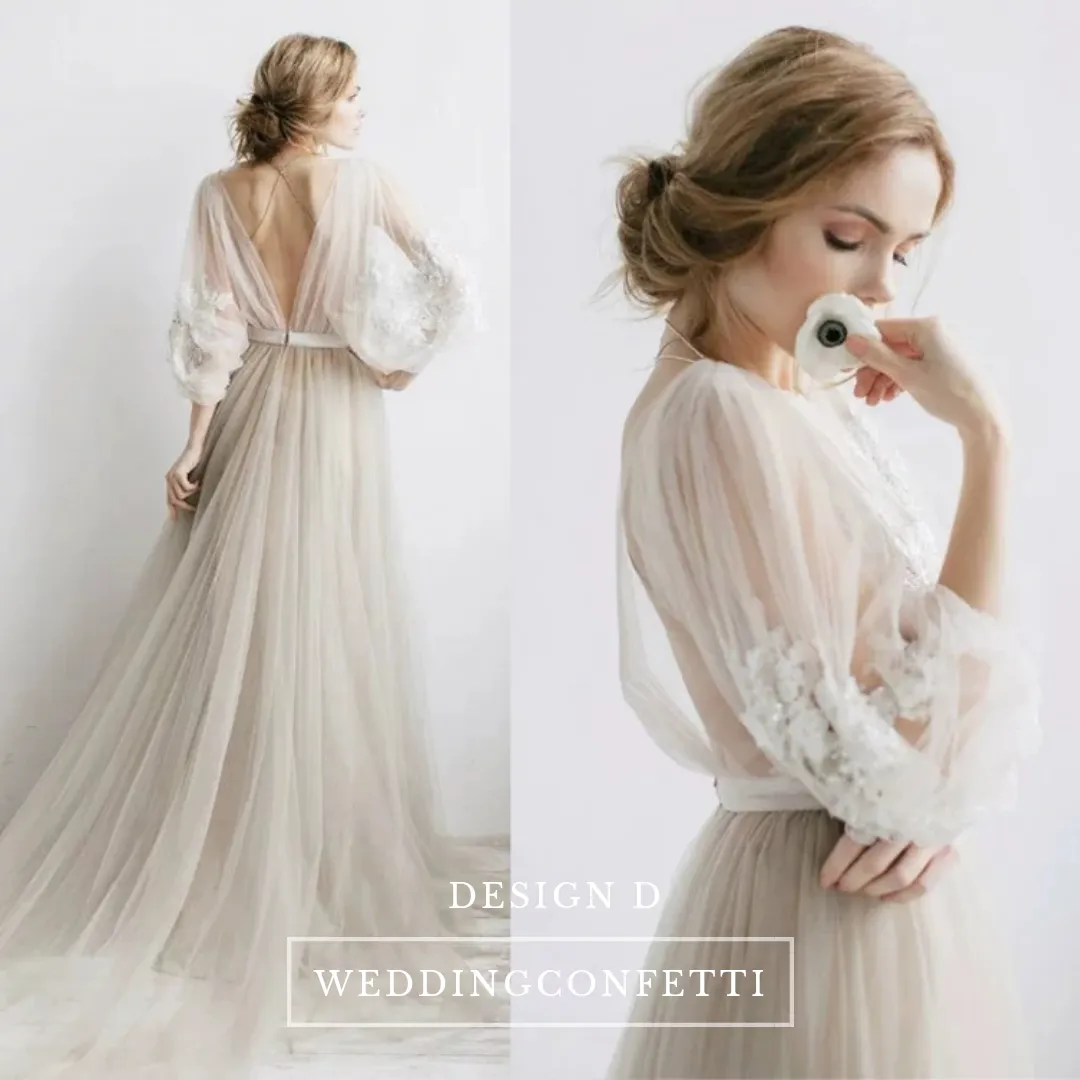 Bohemian Wedding Dresses (Various Designs)