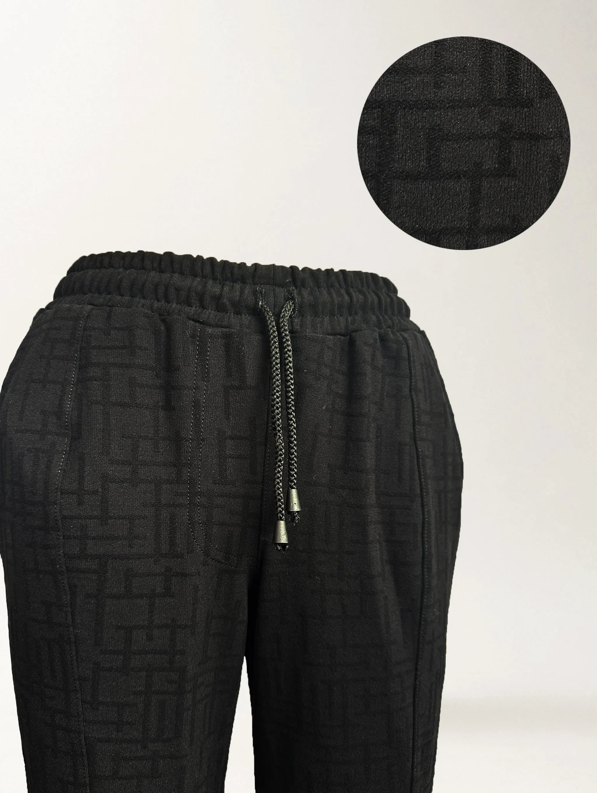 Brooklyn Pant - Black Maze Ponte