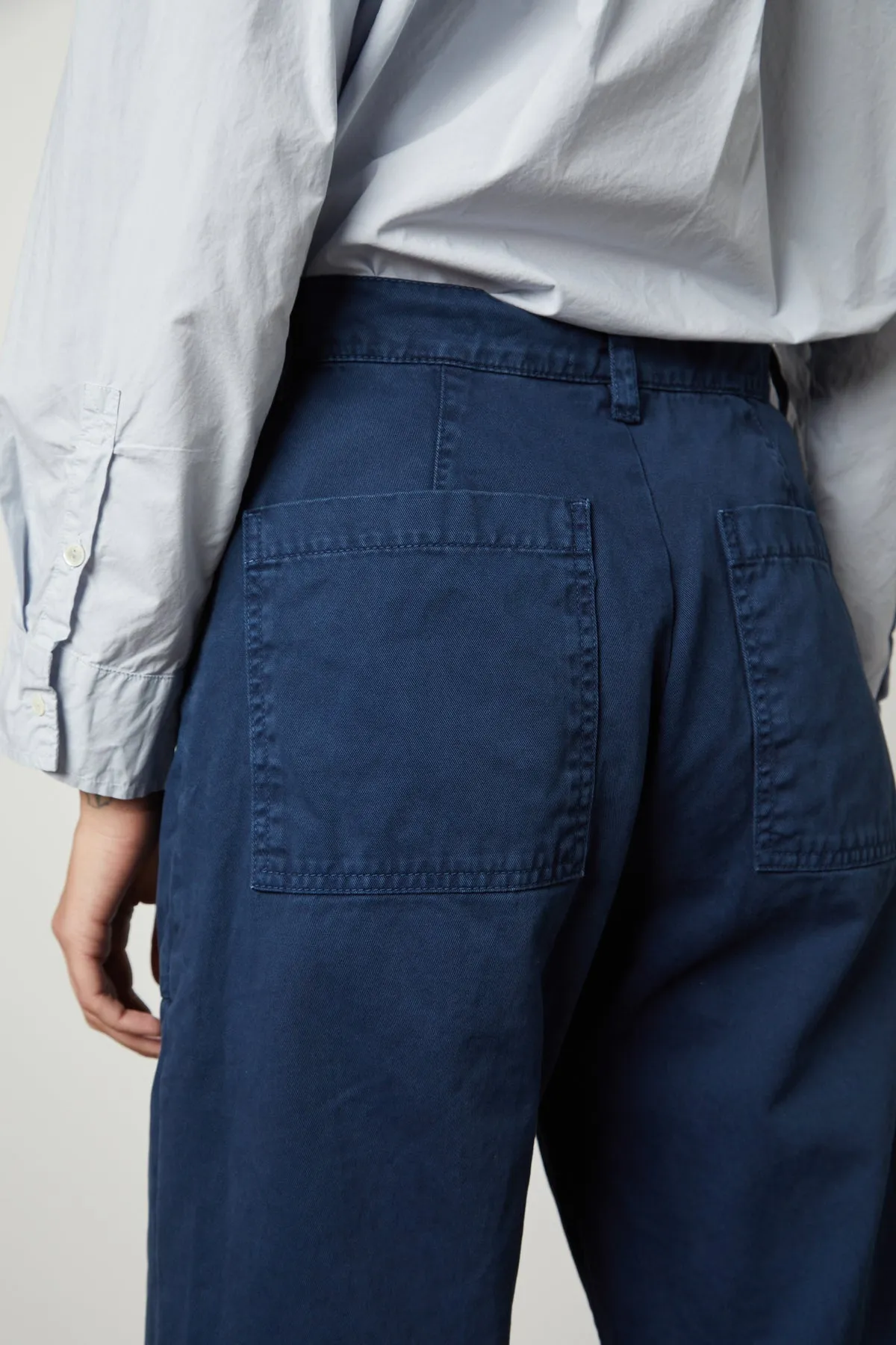 BRYLIE SANDED TWILL UTILITY PANT