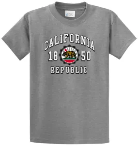 California Republic 1850 Printed Tee Shirt