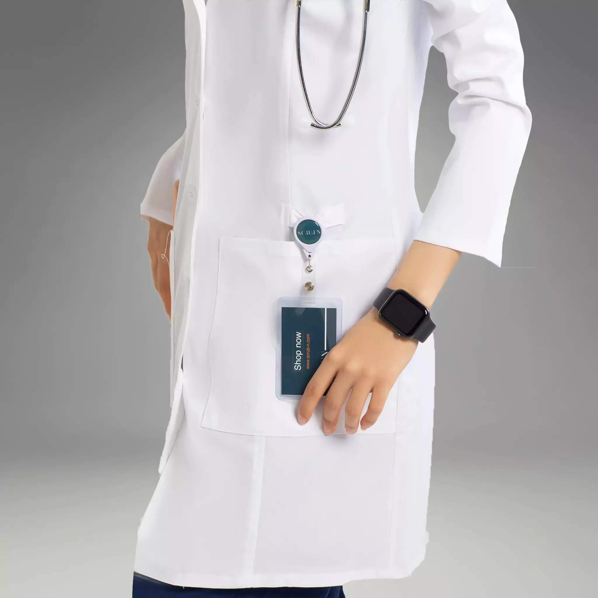 Cherokee 33Inch Women's Lab coat 4439