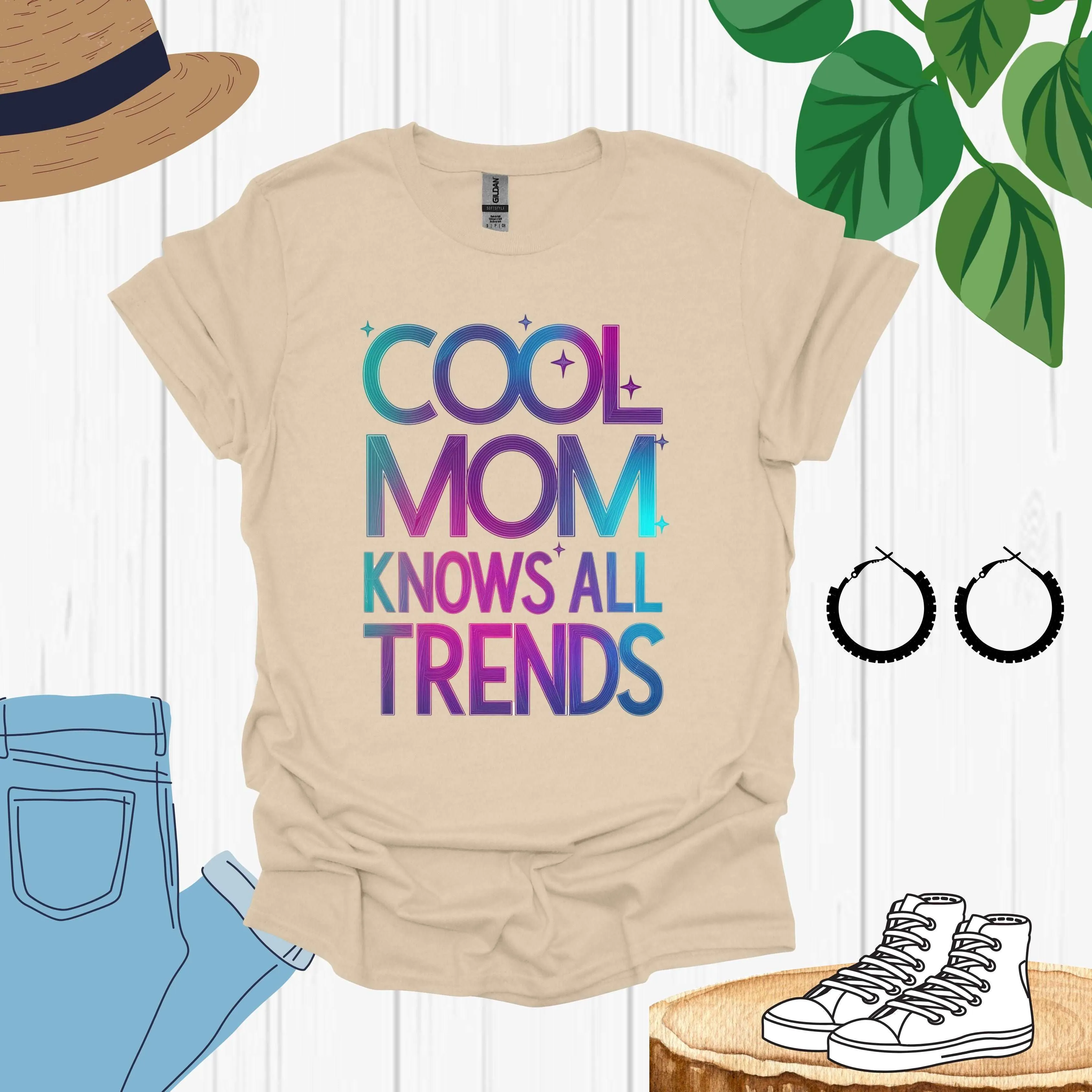 Cool Mom Shirt,  Laid-Back and Fun Mom