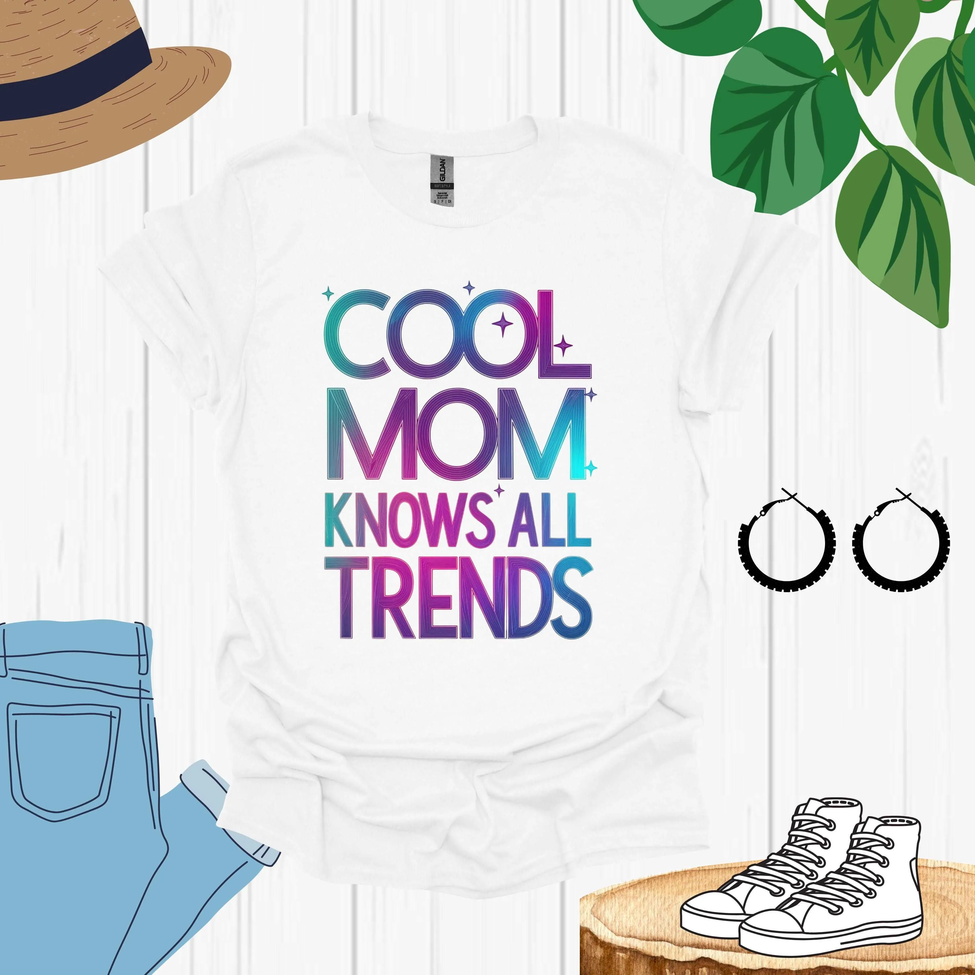 Cool Mom Shirt,  Laid-Back and Fun Mom