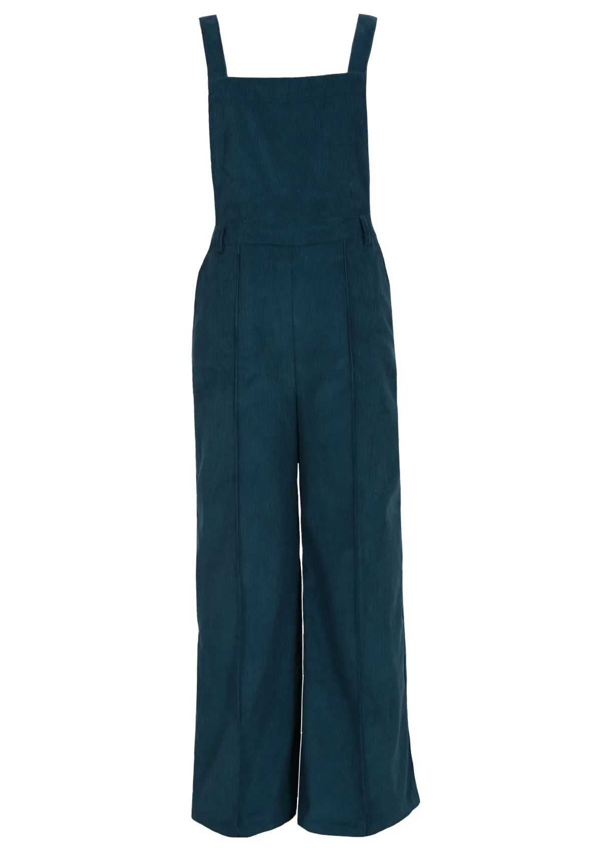 Corduroy Overalls Deep Teal