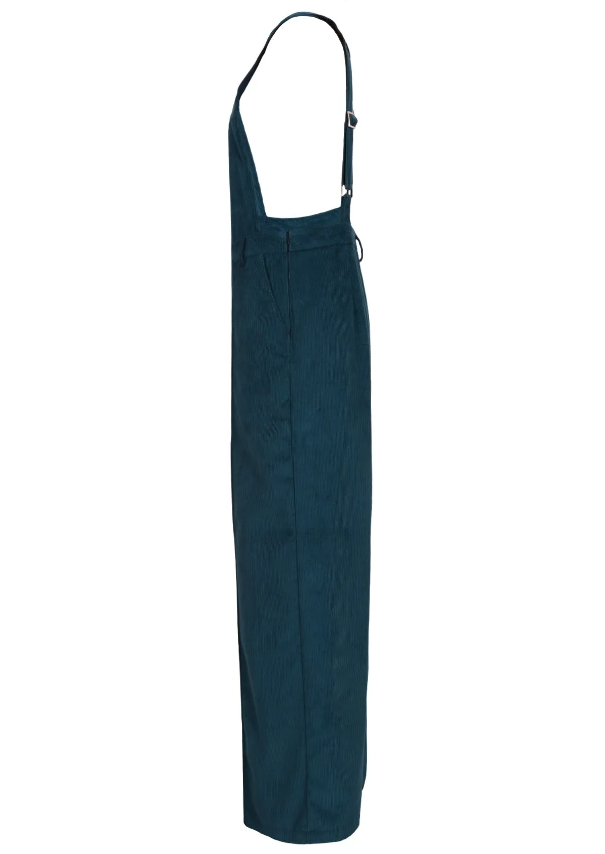 Corduroy Overalls Deep Teal