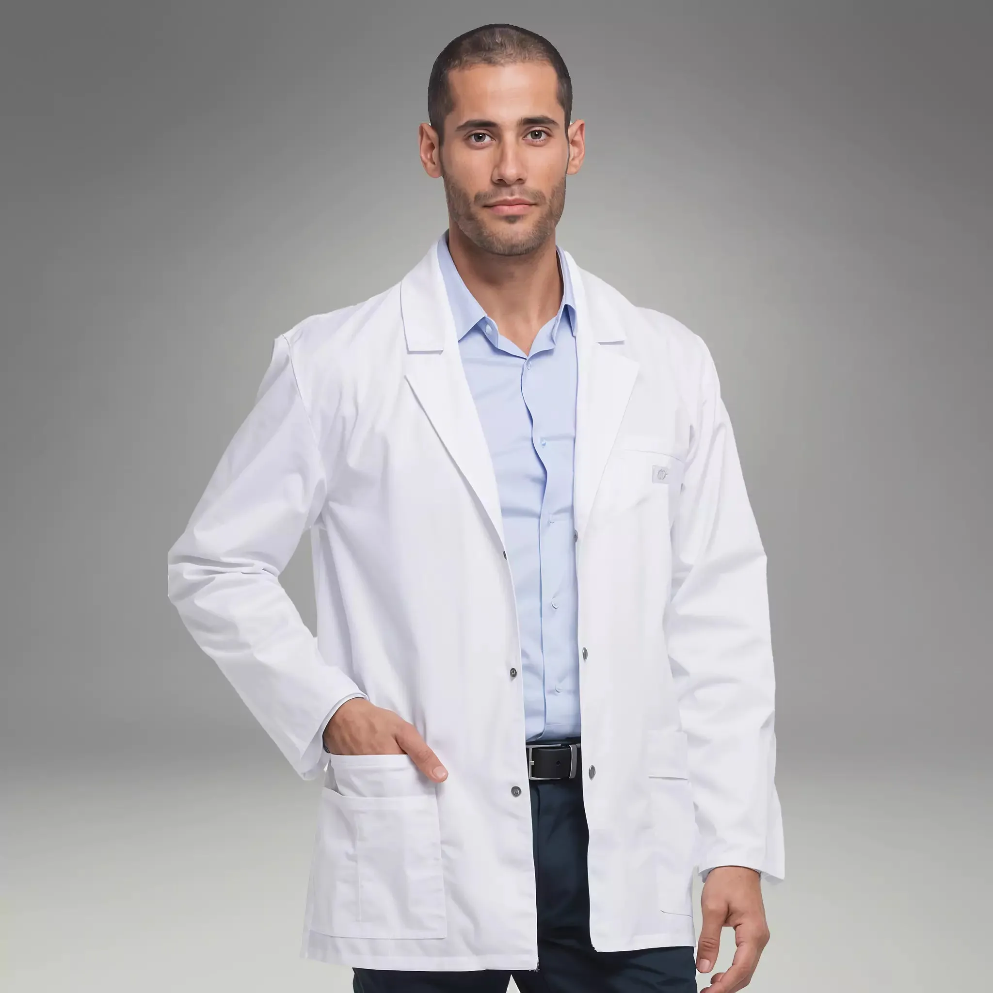 Dickies 31 inch " Snap Men's Lab coat 81403