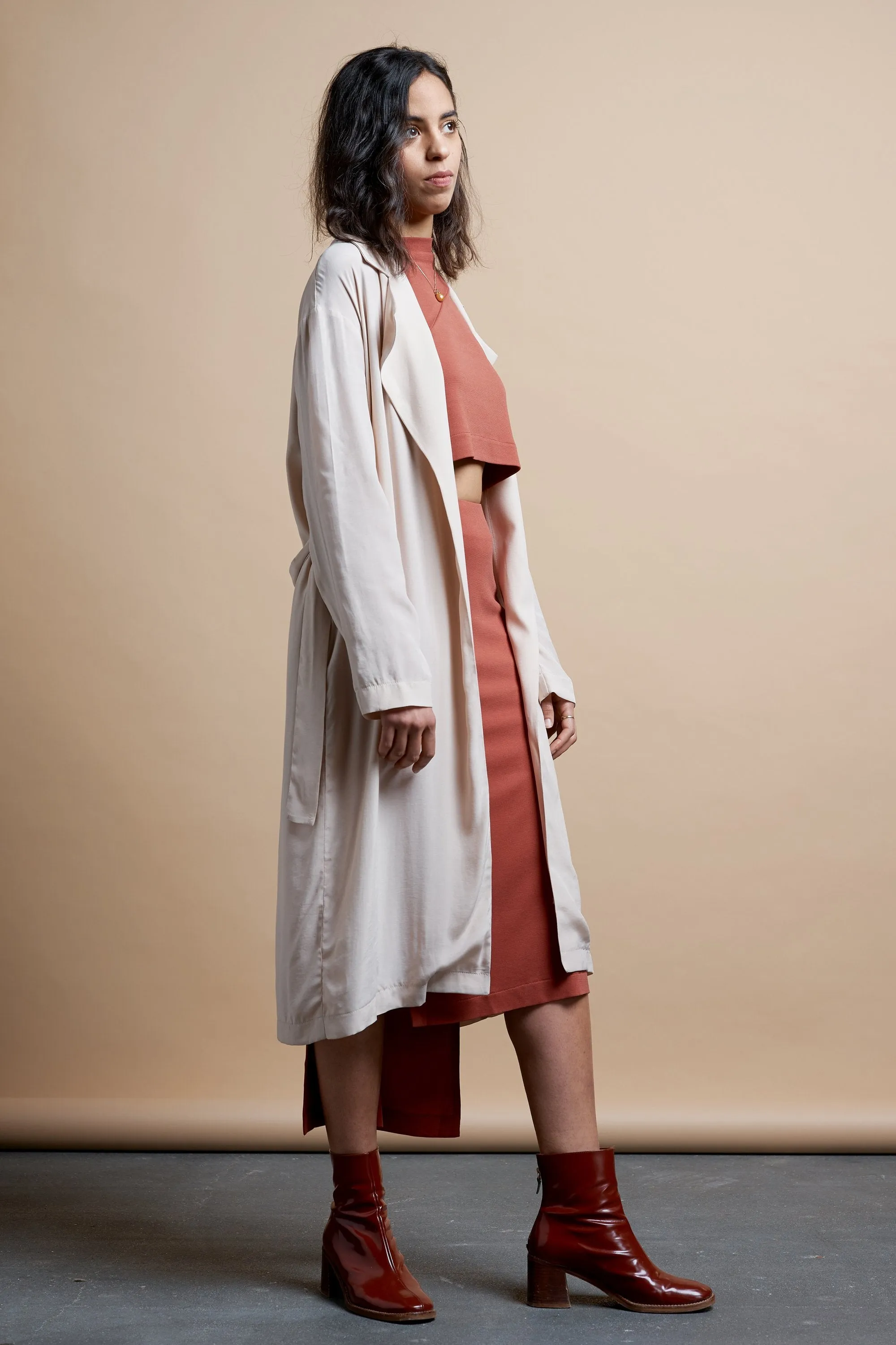 duster coat oyster <br> by Cossac