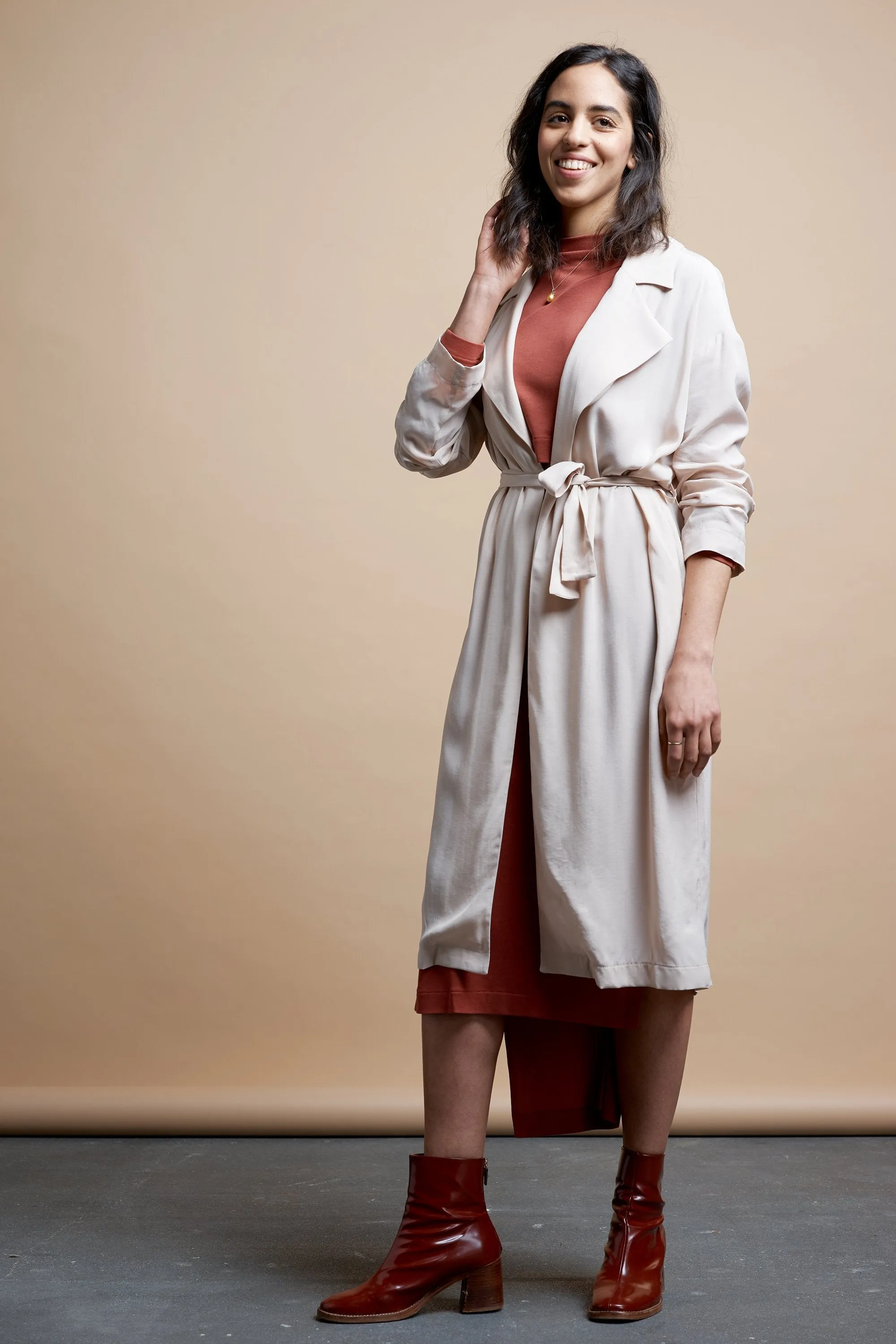 duster coat oyster <br> by Cossac