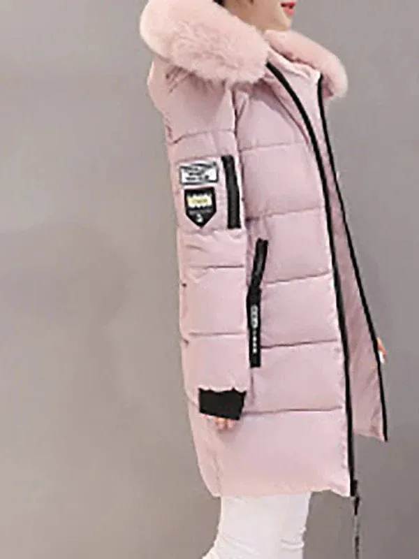 Elegant Double Breasted Wool Blend Winter Jacket for Women