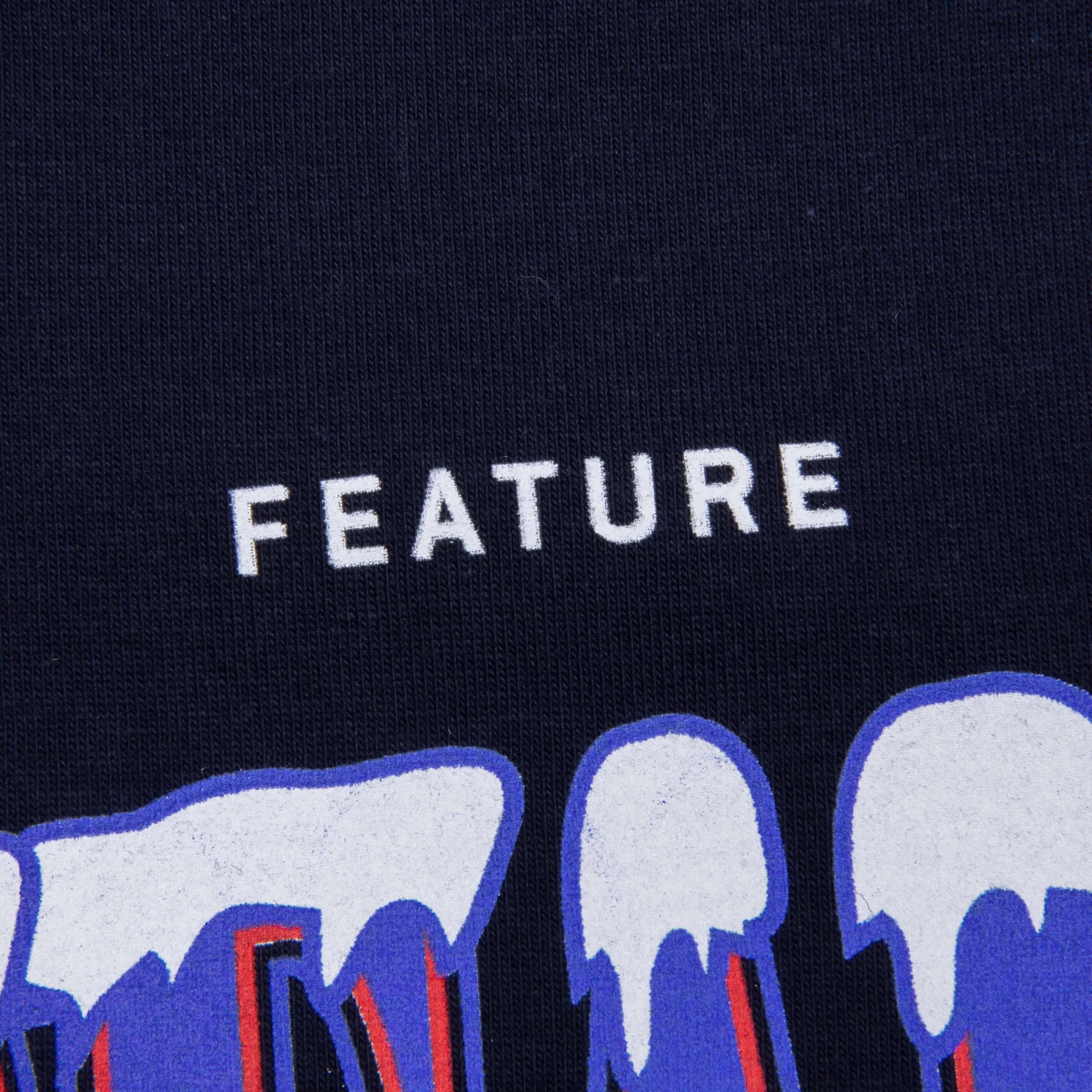 Feature x Icecream Super Bowl Short Sleeve Tee - Navy