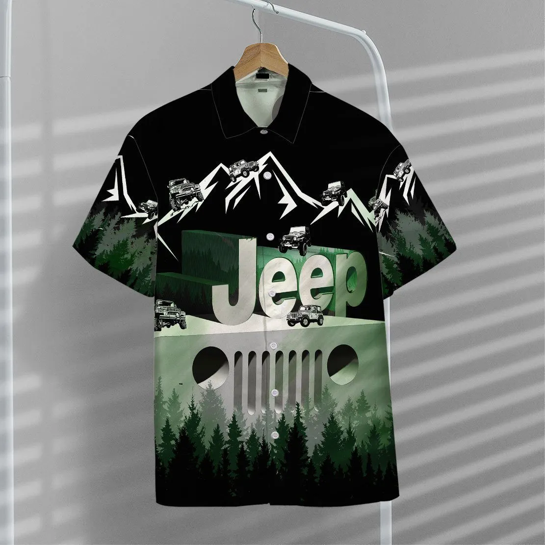 Gearhuman 3D Jeep Hawaii Shirt