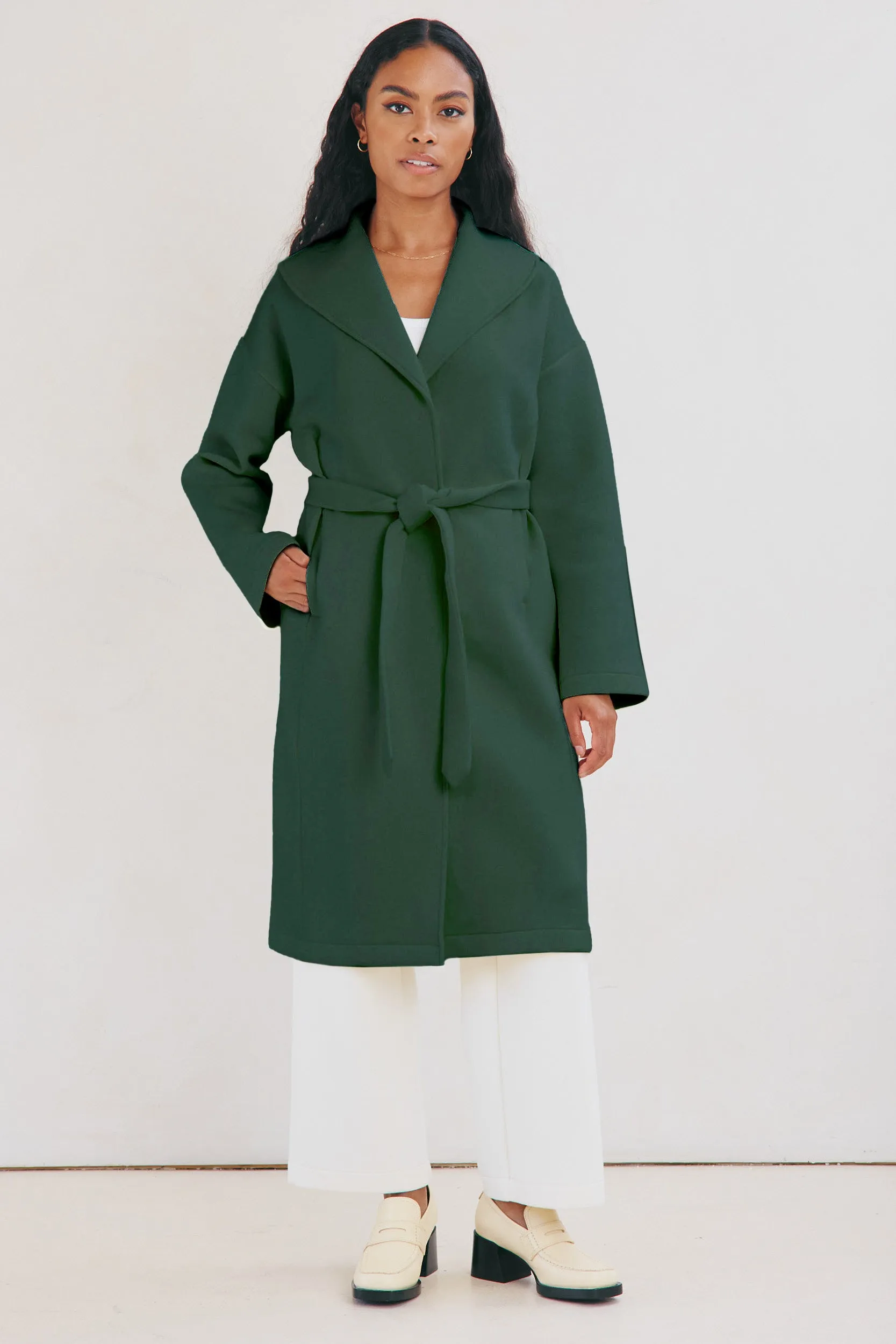 Giselle Coat - Pine