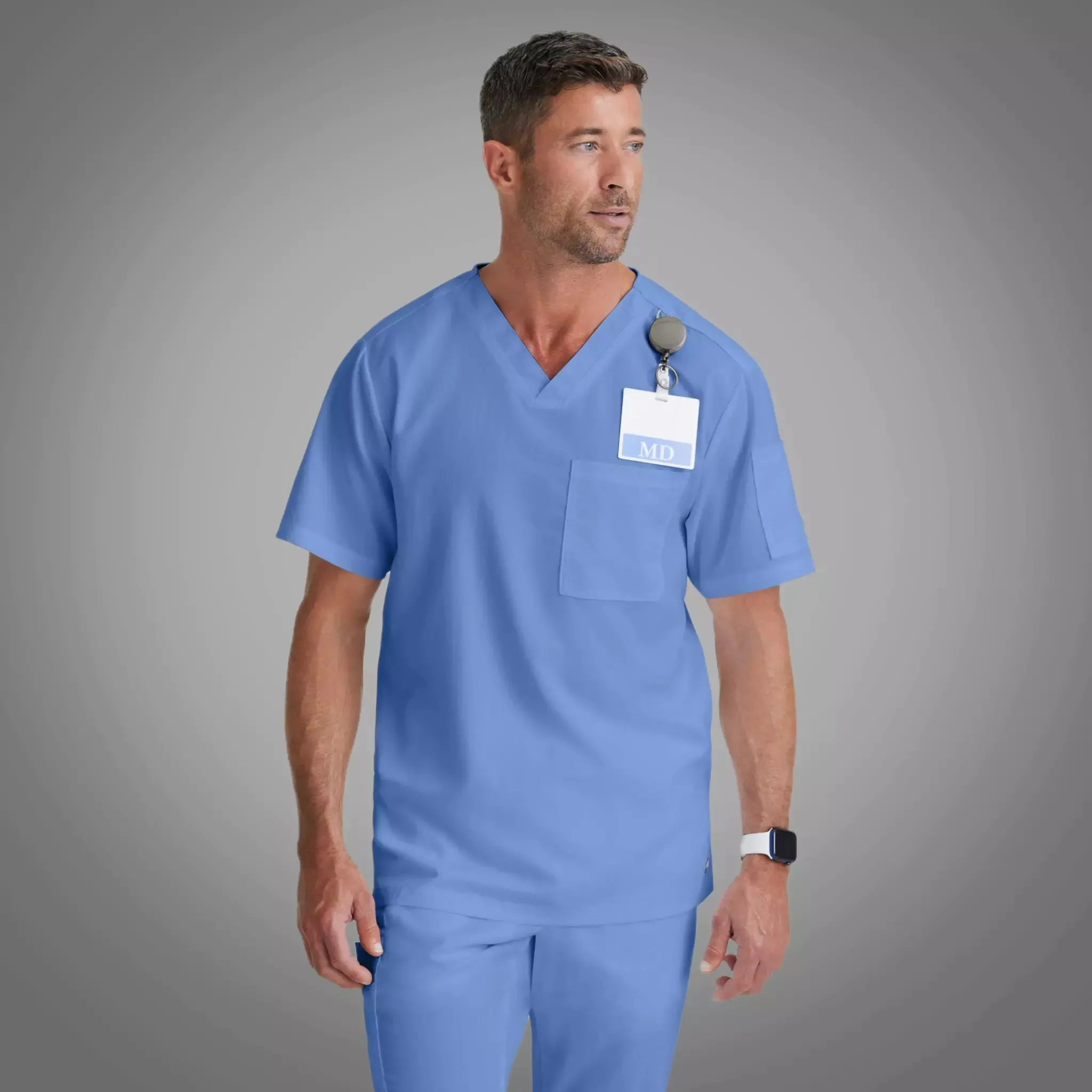 Grey's Anatomy Classic Evan V-Neck Men's scrub top GRT091