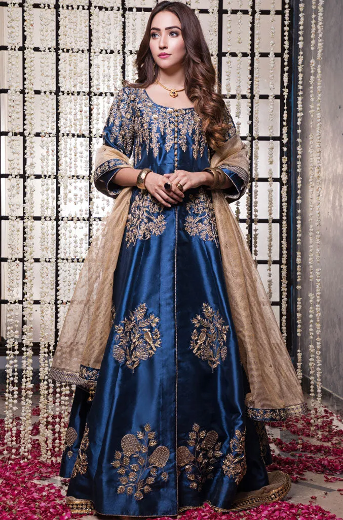 Handwork Embroidered Taffeta Wedding Lehenga | SHAHIZAIB Vol 2 | L201931