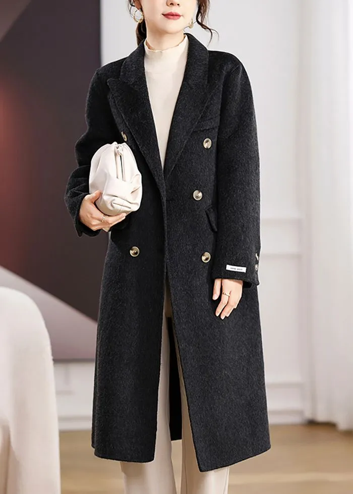 Harriet Slim Fit Double Face Wool Blend Coat