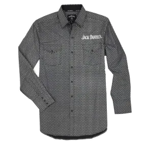 Jack Daniel's Men's Geometric Print Shirt