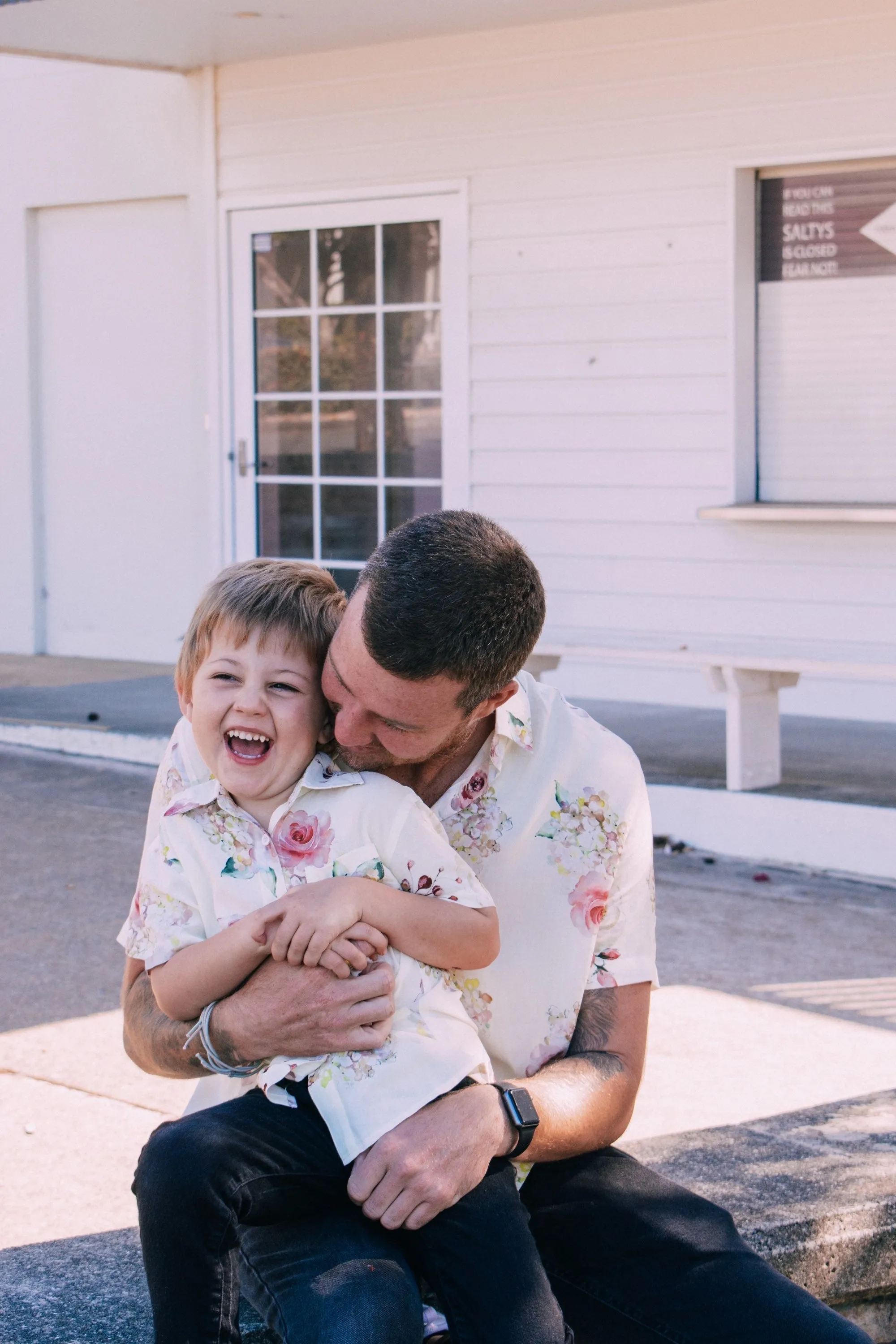 Kid's Button Up Shirt - Exclusive Floral Dream Print