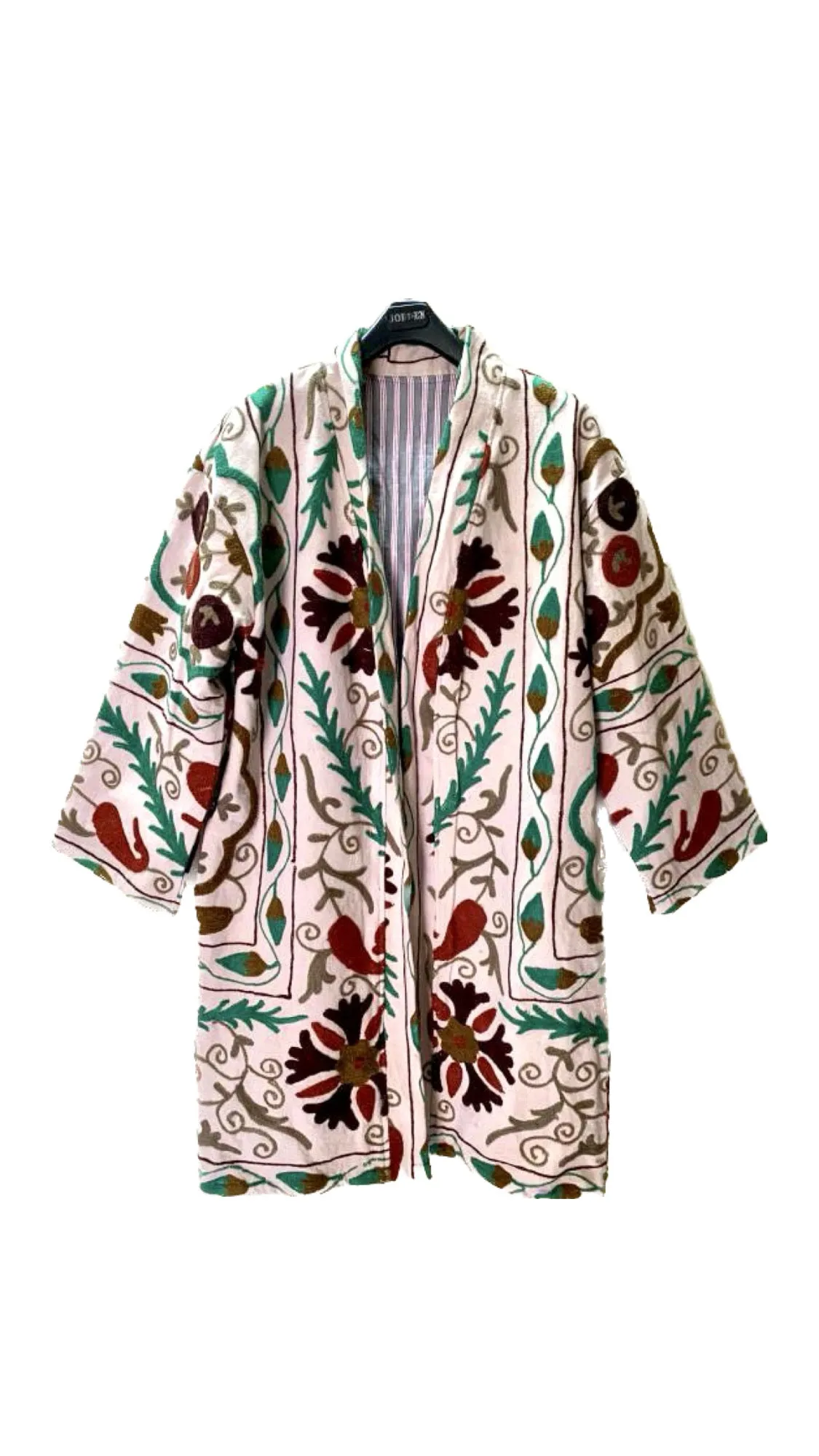 Machine Embroidered Coat