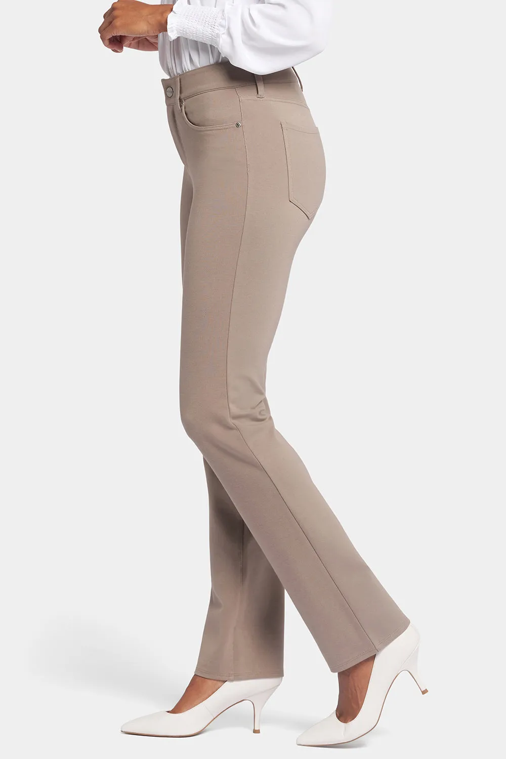 Marilyn Straight Pants - Saddlewood