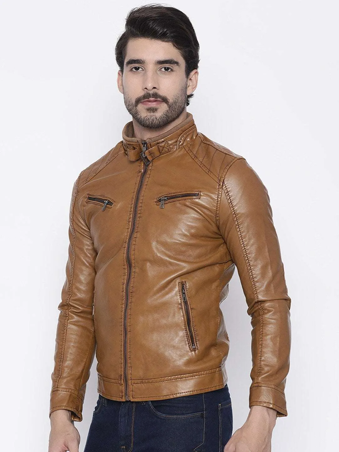 Men Biker Jacket