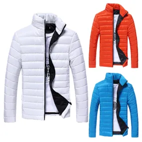 Men's Slim Fit Bubble Jacket