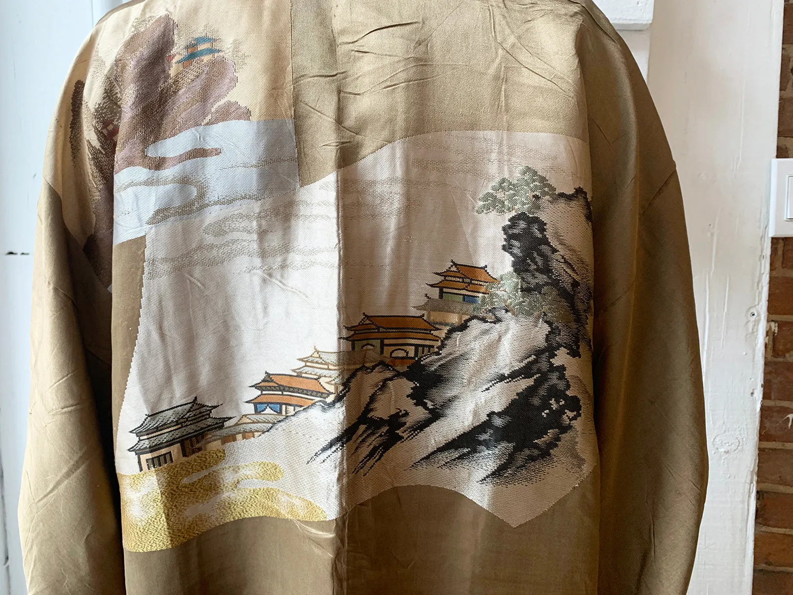 Men's Vintage Haori/Kimono Black 1960s