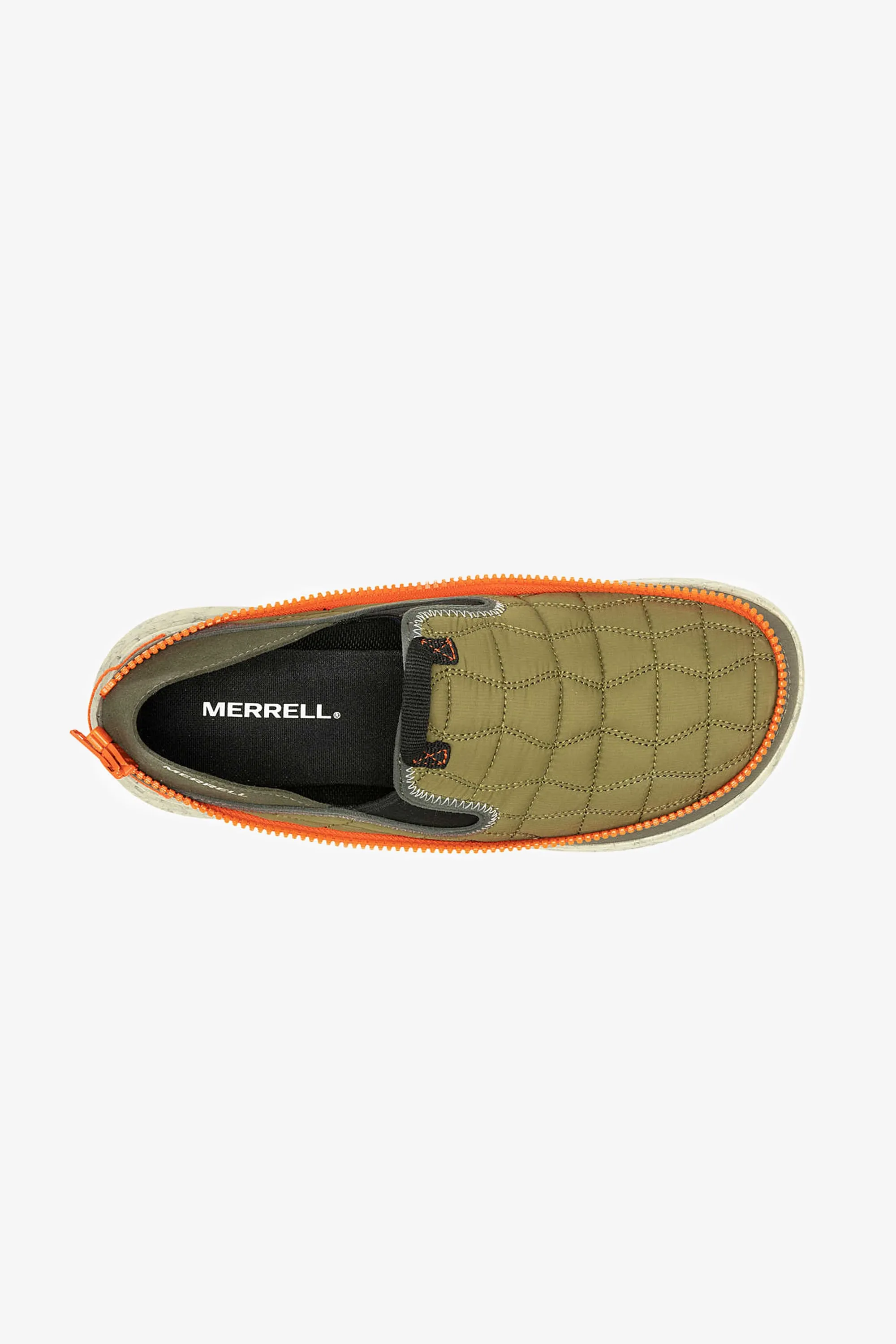 Merrell Men's Hut Moc 2 Packable in Avocado/Tangerine