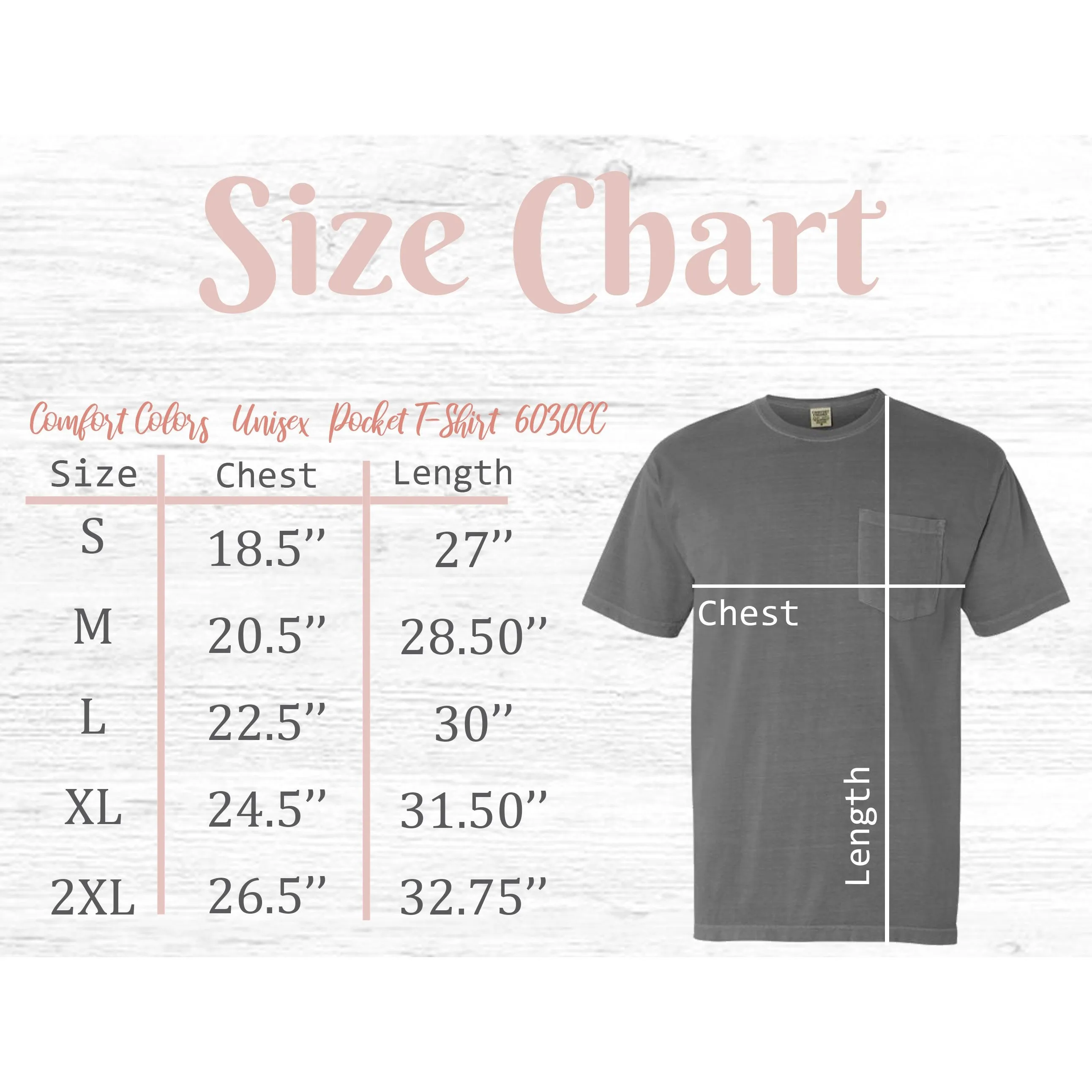 Monogrammed Comfort Colors Short Sleeve Pocket Tee