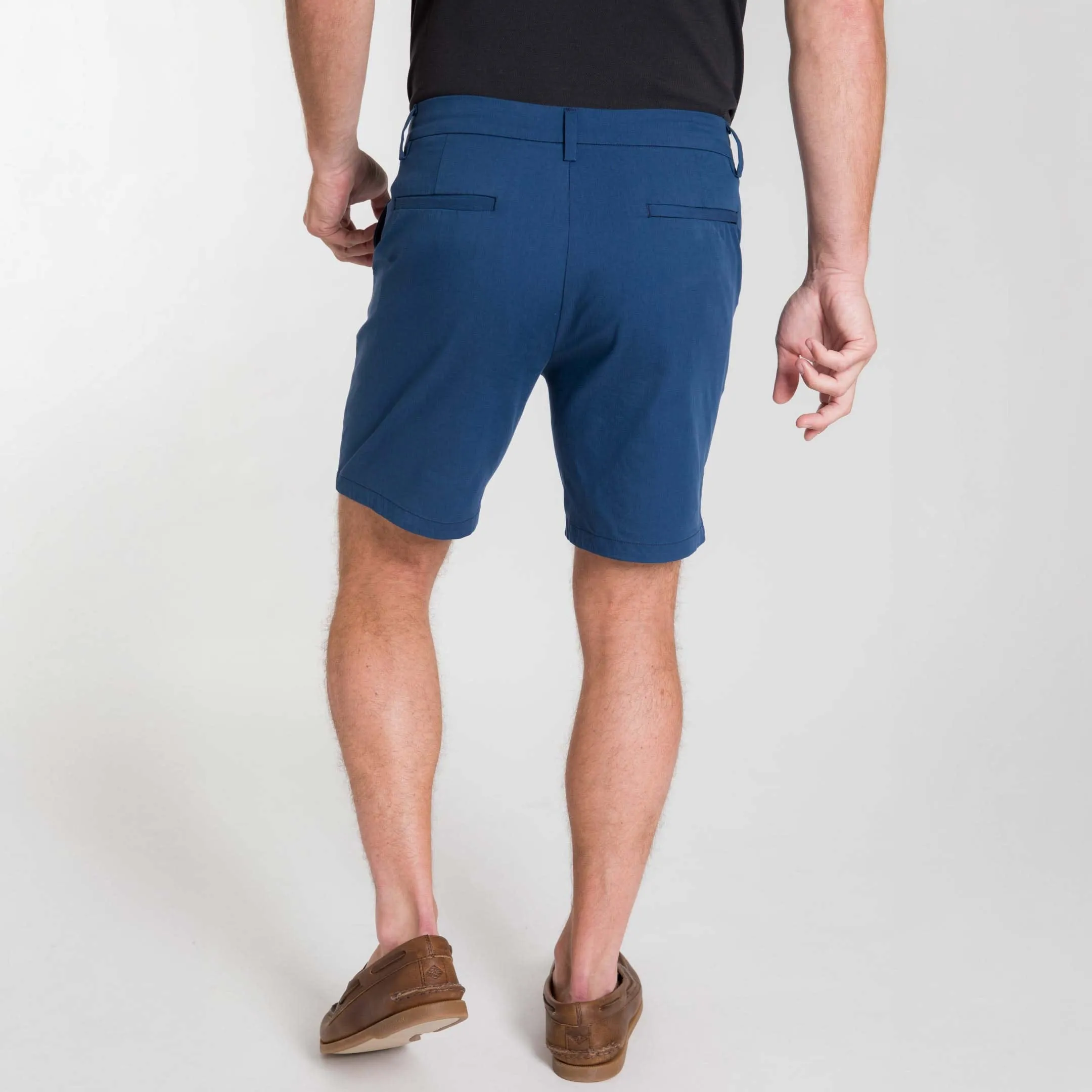 Navy Transit Tech Chino Short