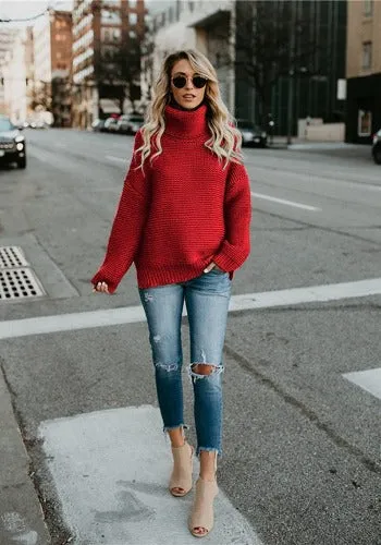 Oversized Turtle neck sweater