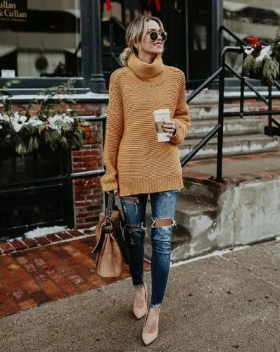 Oversized Turtle neck sweater