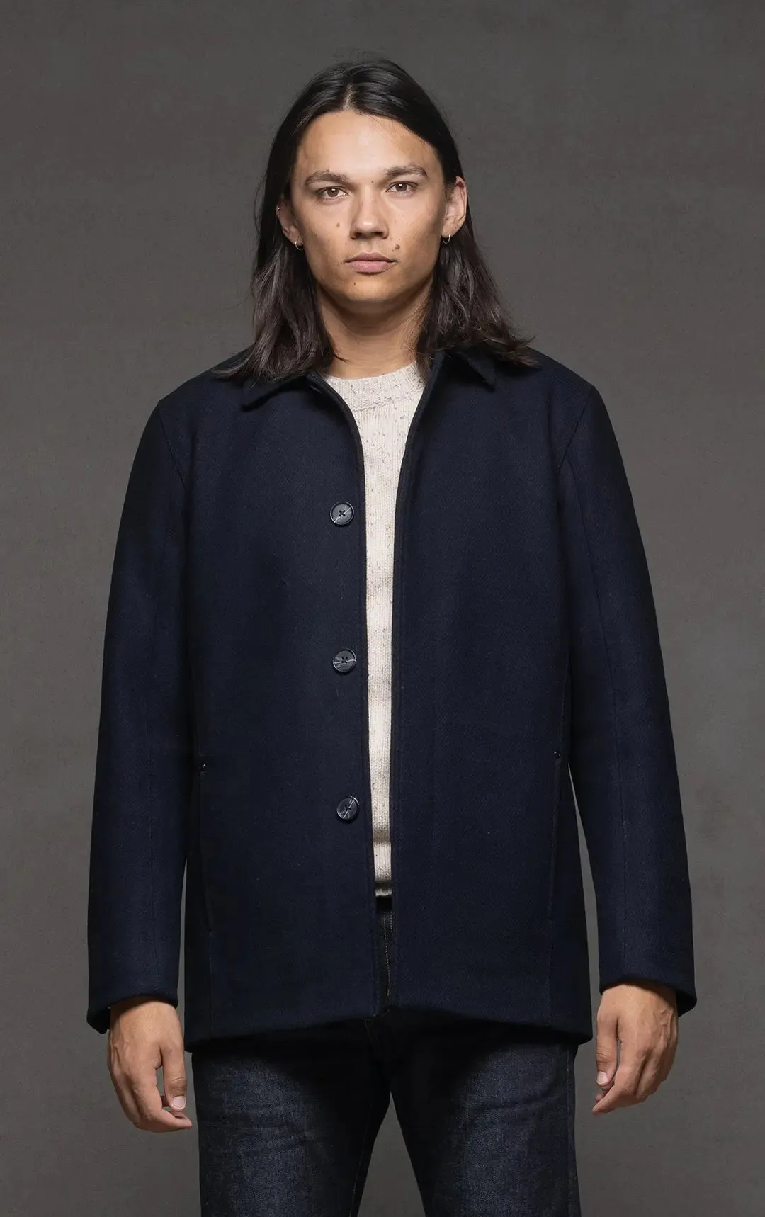 PERFORMANCE WOOL CAR COAT