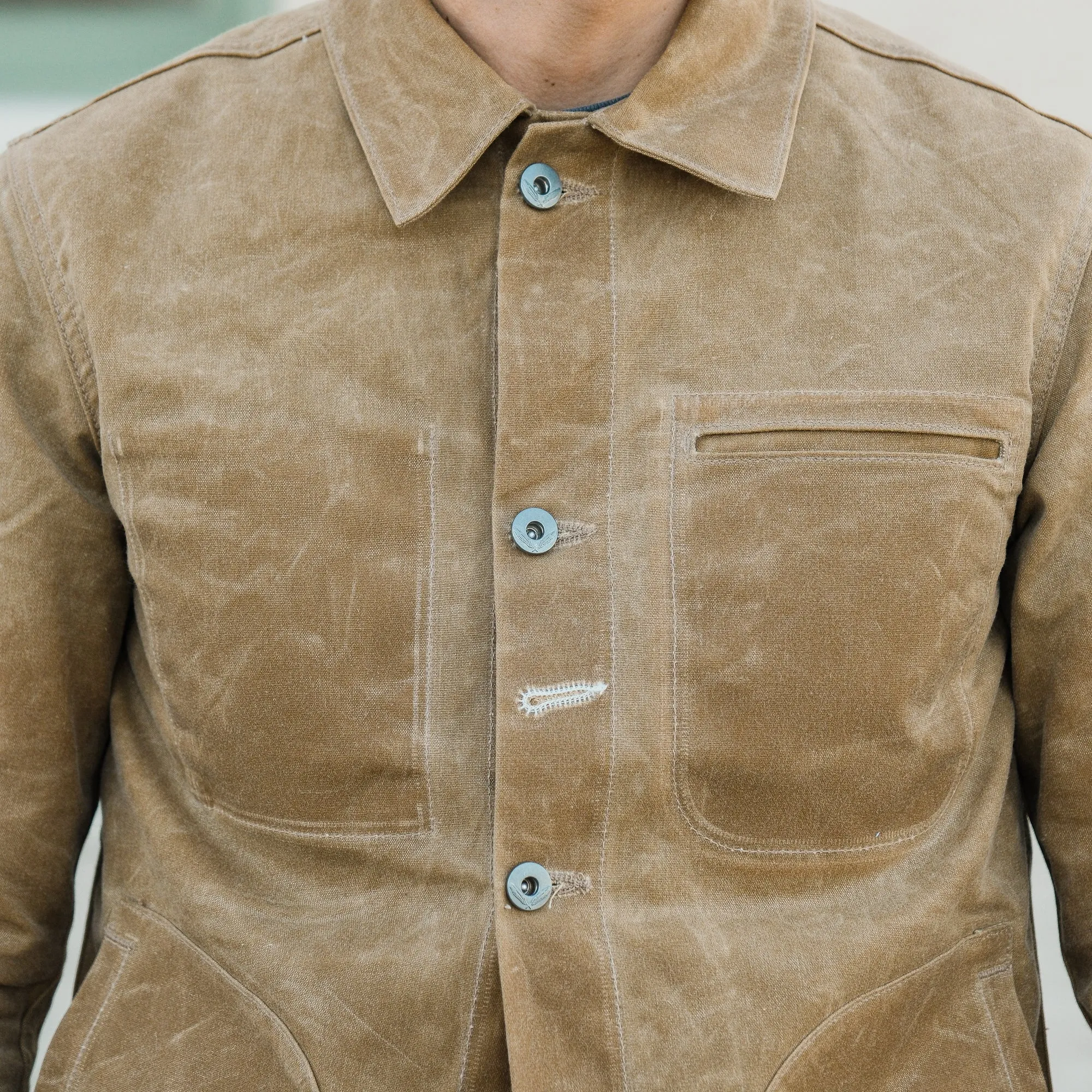 Rogue Territory Waxed Ridgeline Supply Jacket Tan