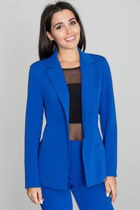 Royal Blue Open Blazer