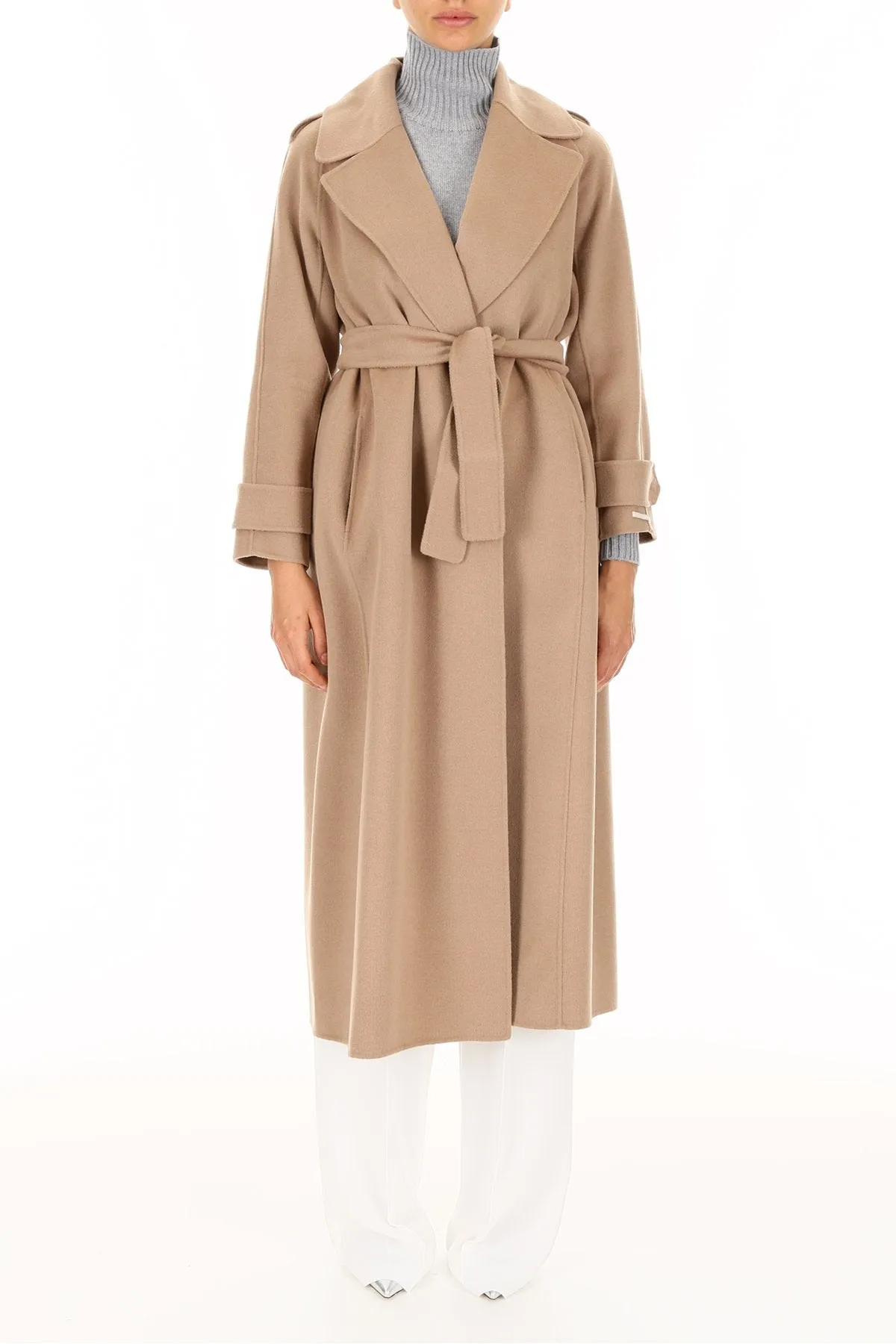 'S Max Mara Long Wrap Coat