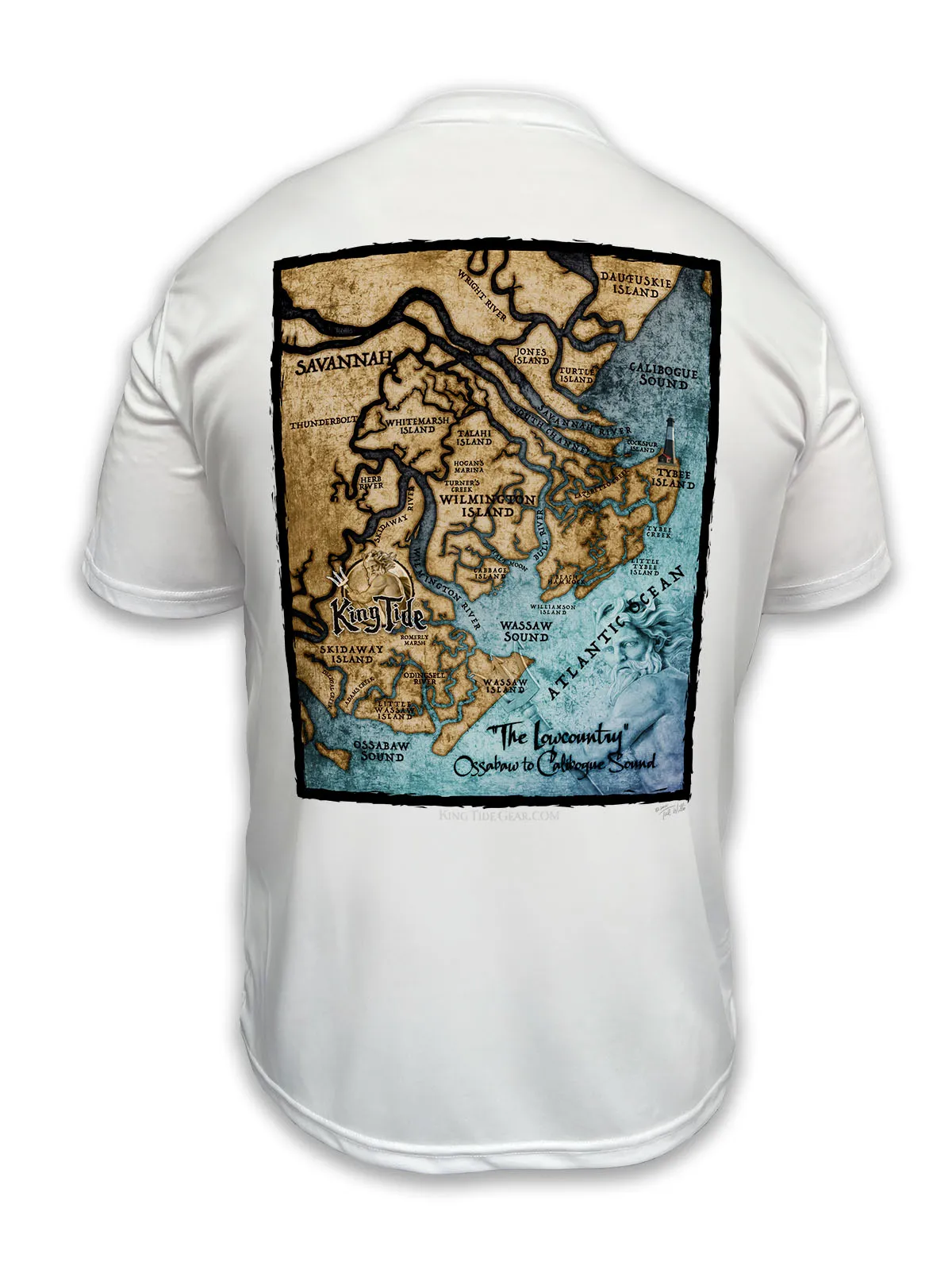 Savannah, GA / King Tide Classic SS Chart Shirt